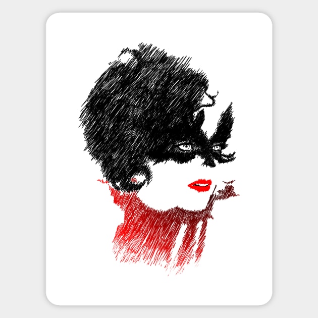 Cruella Sticker by Rebelllem